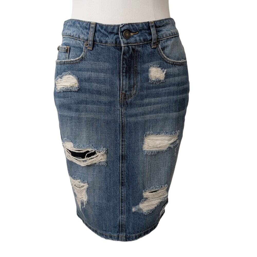The Kooples Denim Skirt